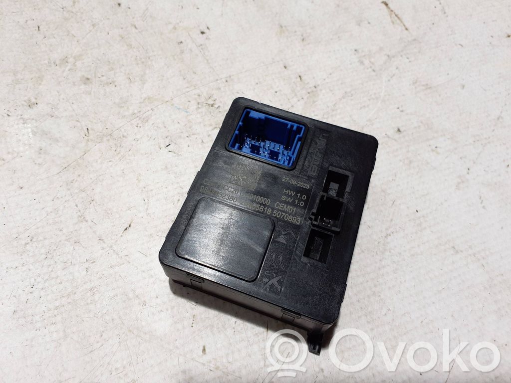 Peugeot 208 II Climate control unit 
