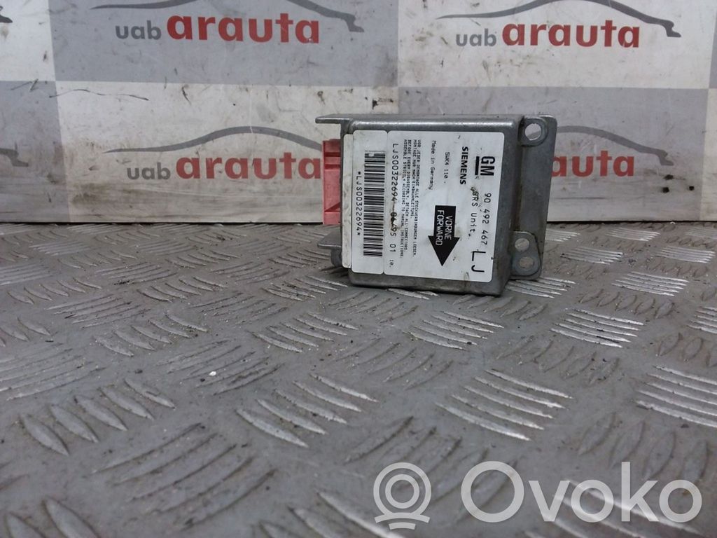 Opel Omega B1 Airbag control unit/module 