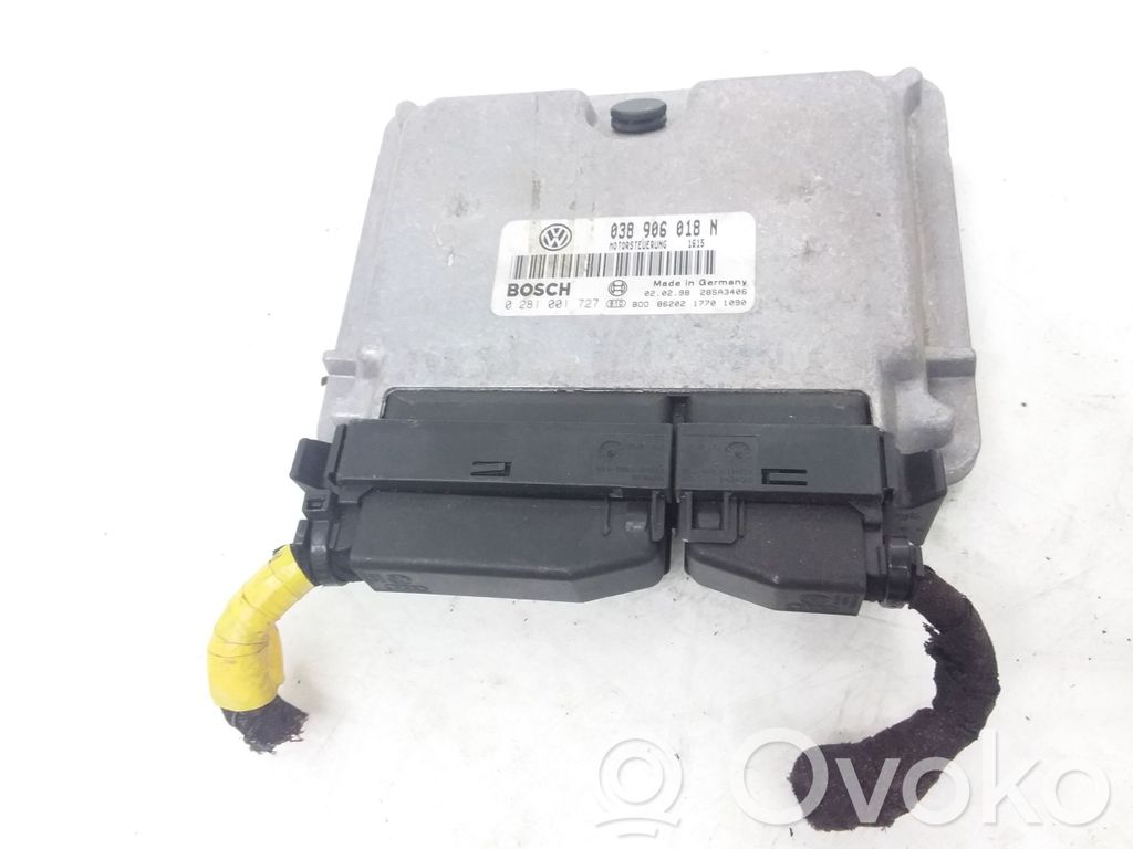 Engine control unit/module   038906018N,0281001727