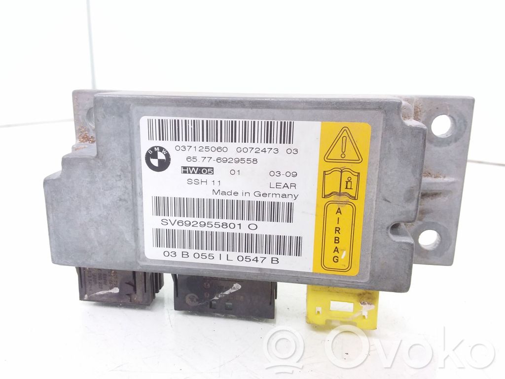 BMW 7 E65 E66 Airbag control unit/module 