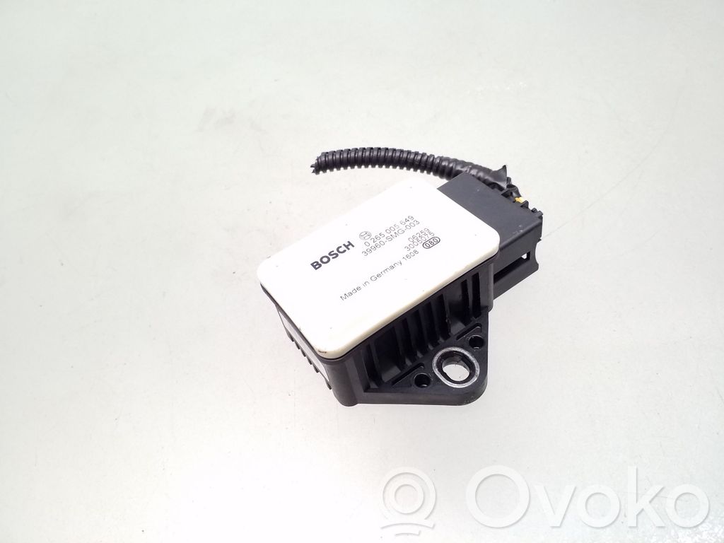 Honda Civic ESP acceleration yaw rate sensor 