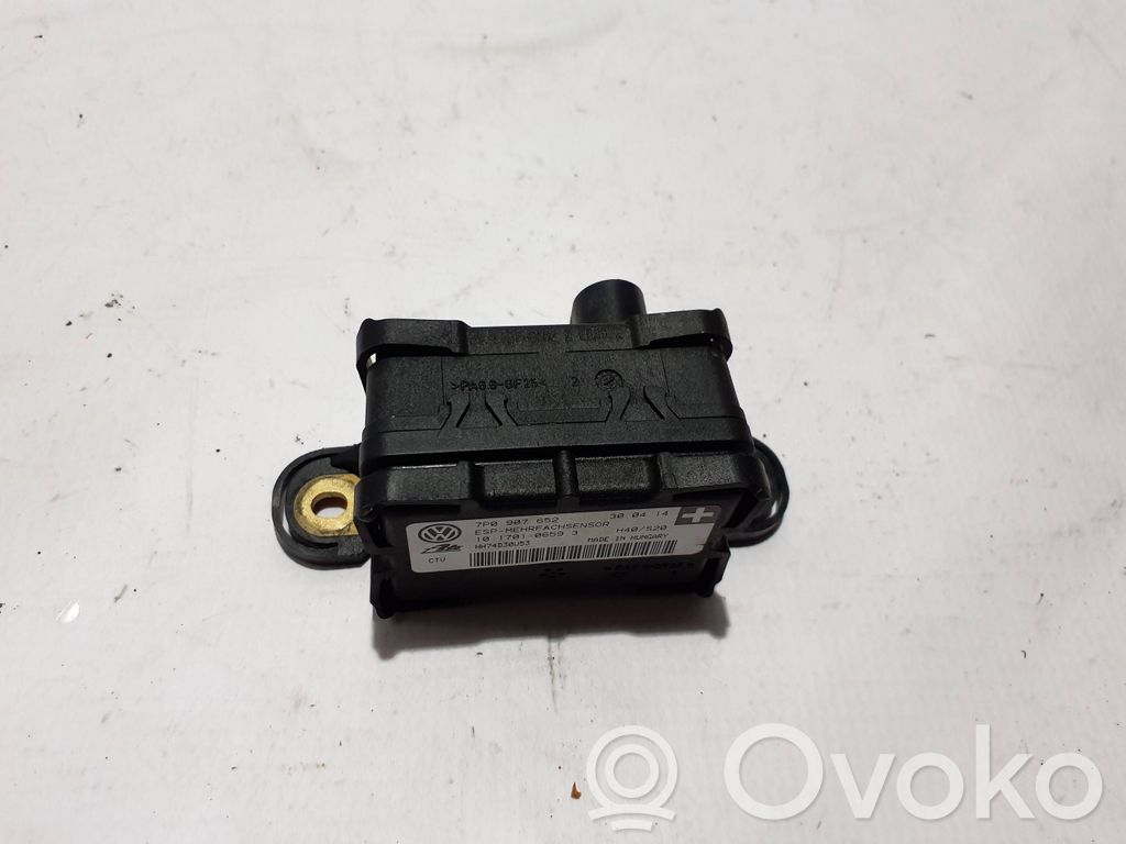 Porsche Cayenne (92A) Sensor ESP de aceleración de frecuencia del intermitente 