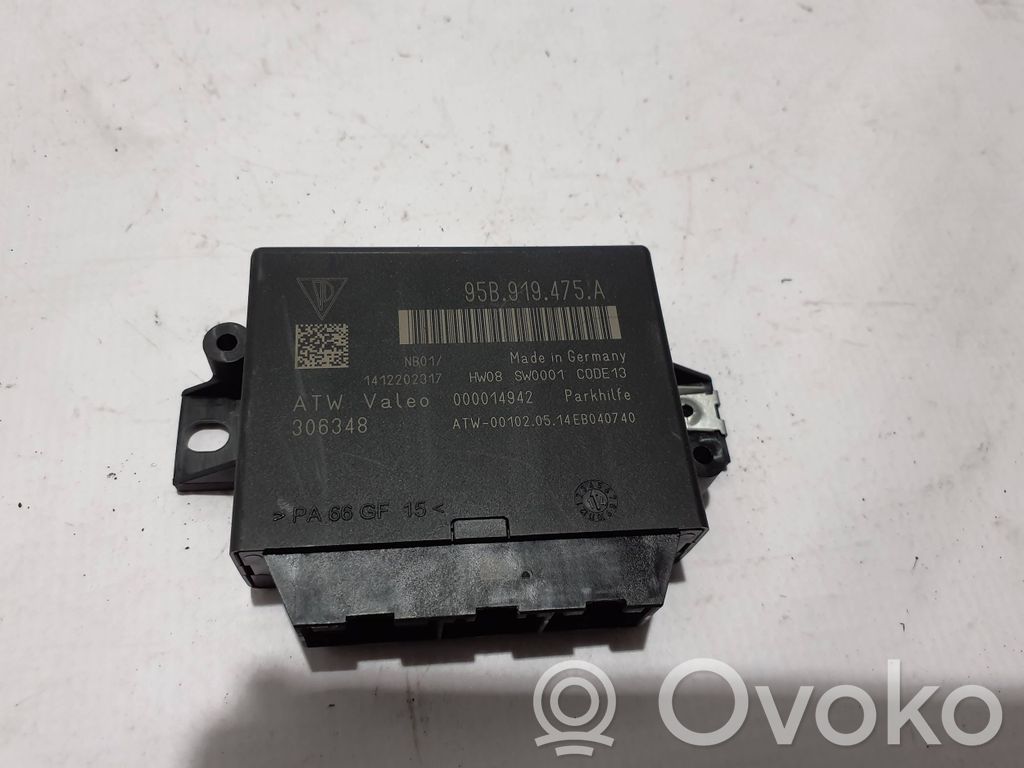 Porsche Cayenne (92A) Unidad de control/módulo PDC de aparcamiento 