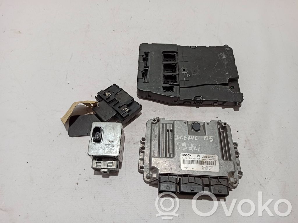 Renault Scenic II -  Grand scenic II Engine ECU kit and lock set 
