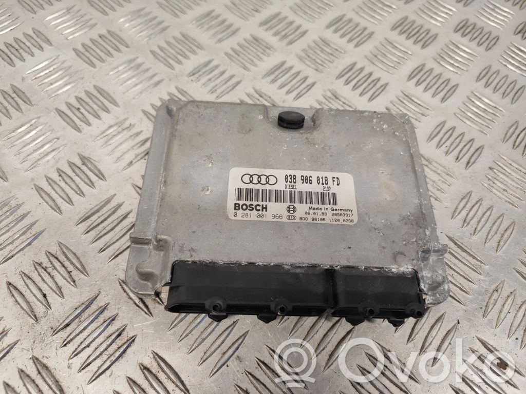 Audi A4 S4 B5 8D Engine control unit/module 