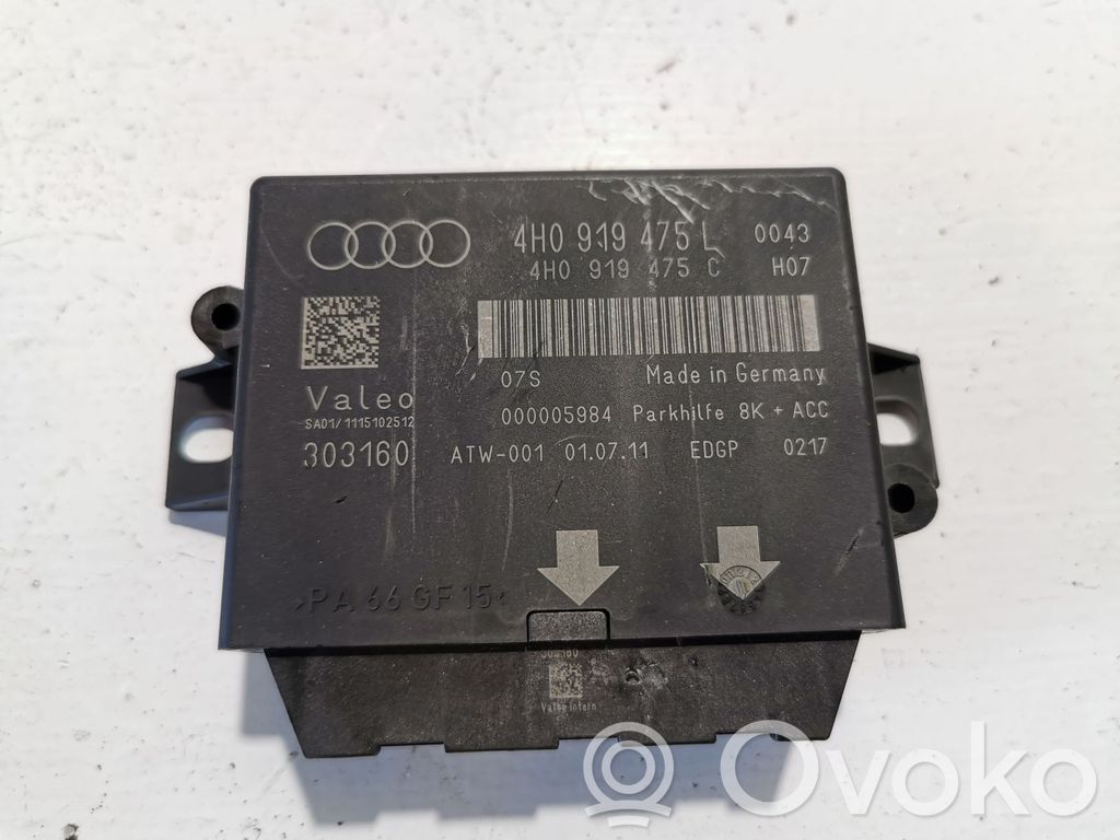 Audi A7 S7 4G Parking PDC control unit/module 