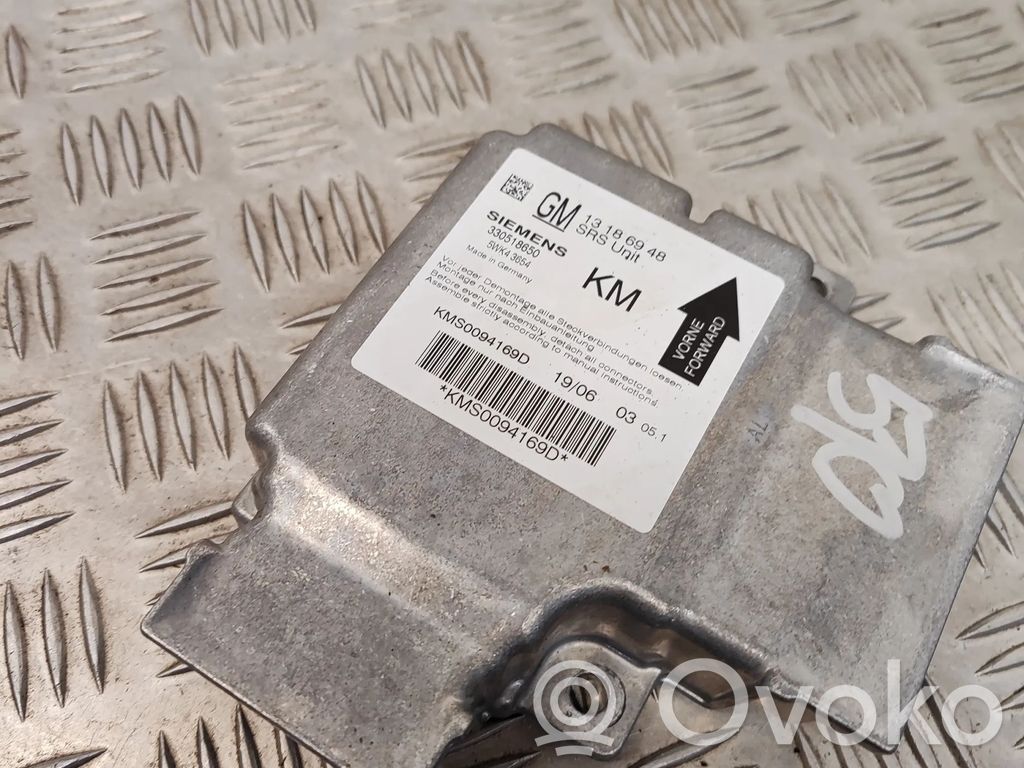 Opel Signum Airbag control unit/module 