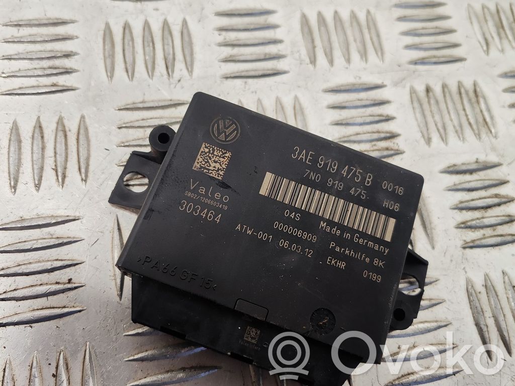 Volkswagen PASSAT B7 Parking PDC control unit/module 
