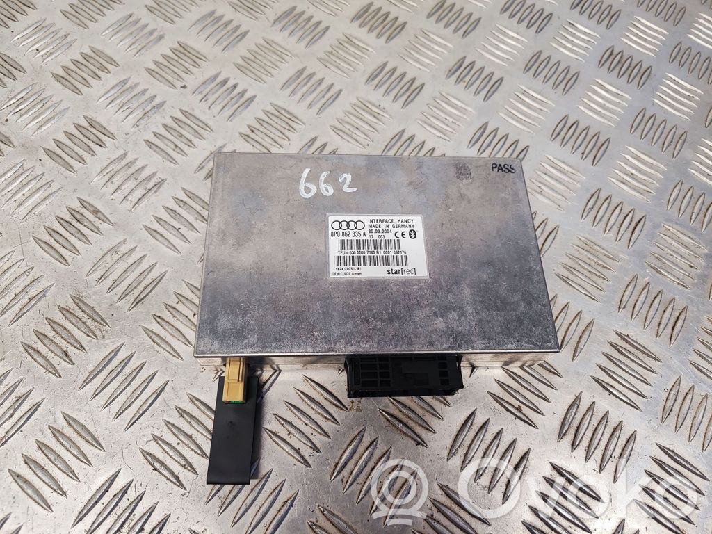 Audi A4 S4 B6 8E 8H Bluetooth control unit module 