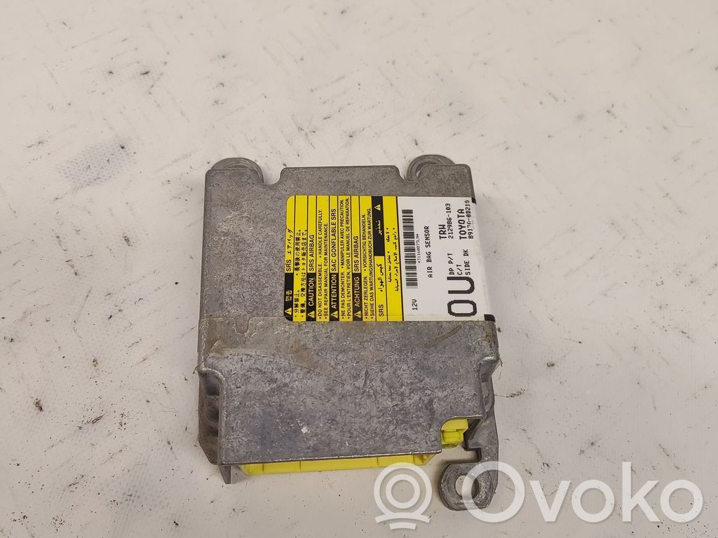 Toyota Yaris Airbag control unit/module 