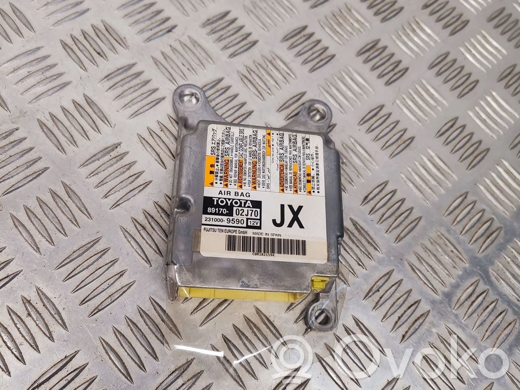 Toyota Auris E180 Airbag control unit/module 