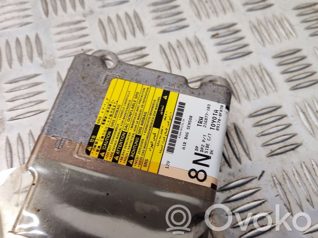 Toyota Corolla Verso AR10 Airbag control unit/module 