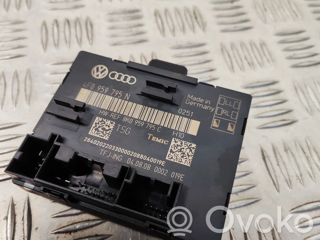 Audi Q7 4L Unité de commande module de porte 