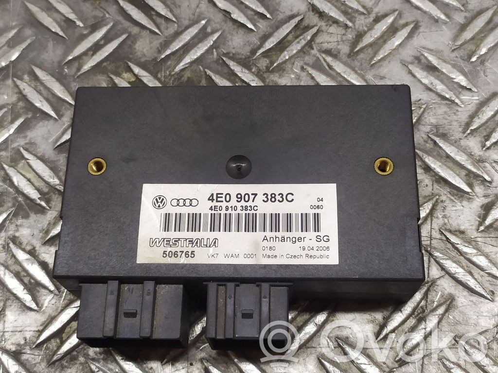 Audi Q7 4L Tow bar trailer control unit/module 