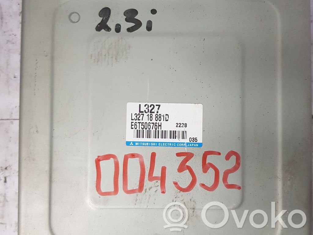 Engine control unit/module   L32718881D,E6T50676H