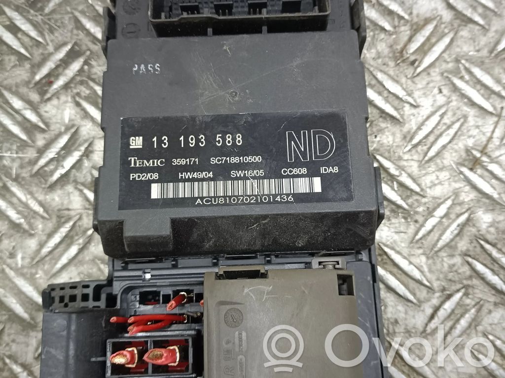 Opel Vectra C Comfort/convenience module 