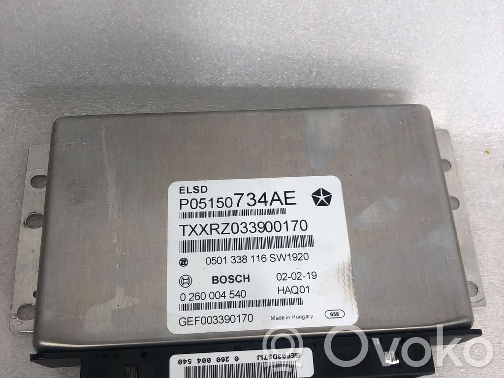 Jeep Grand Cherokee Other control units/modules 