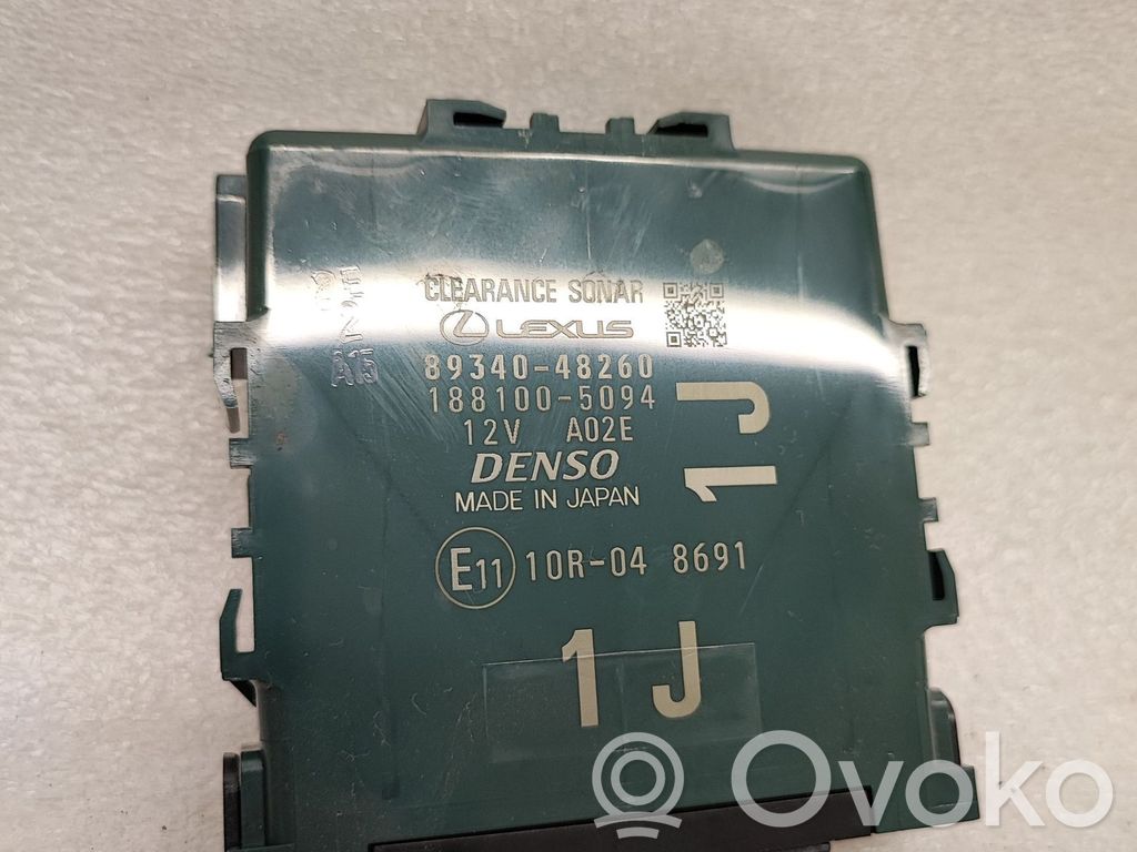 Lexus RX 450H Parking PDC control unit/module 