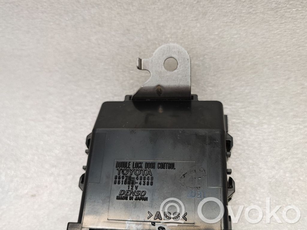 Lexus RX 450H Door central lock control unit/module 