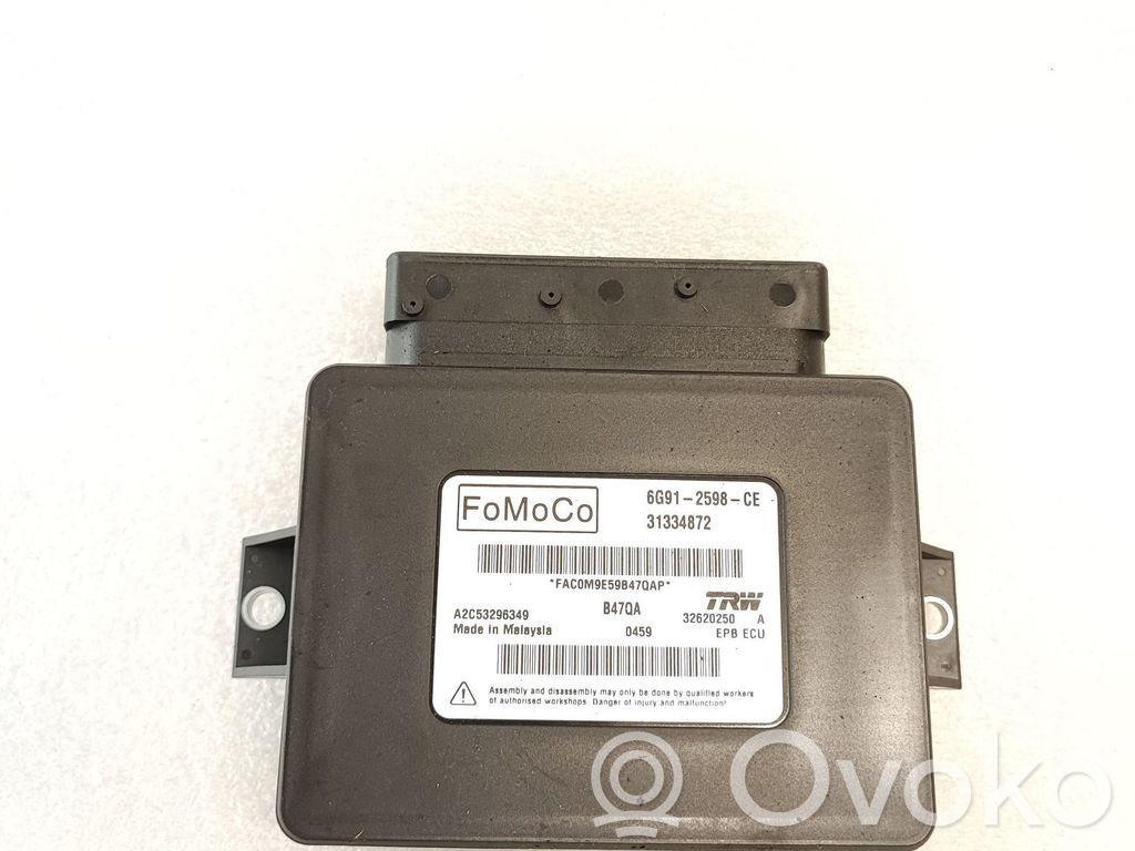 Volvo XC60 Hand brake control module 