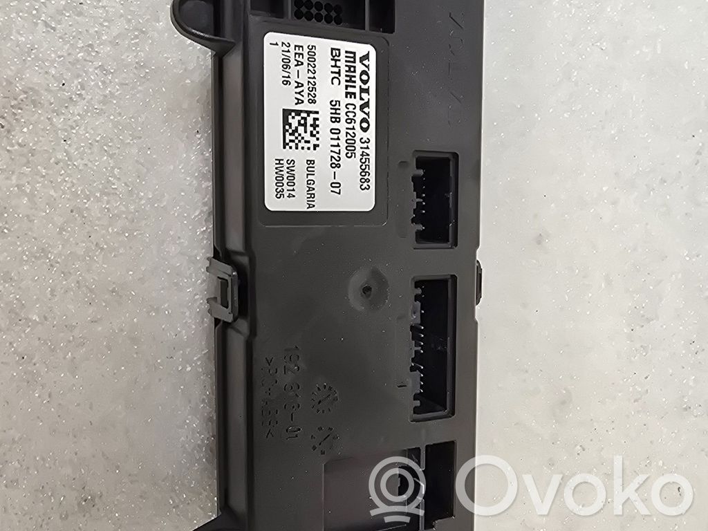 Volvo S90, V90 Climate control unit 