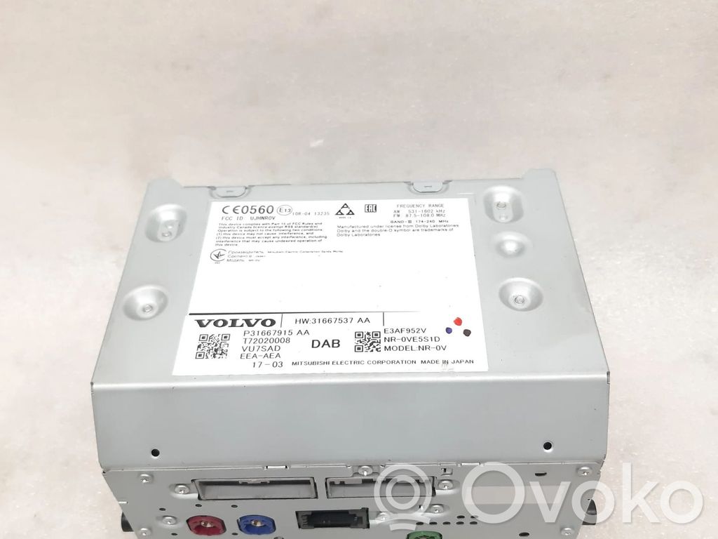 Volvo XC90 GPS navigation control unit/module 