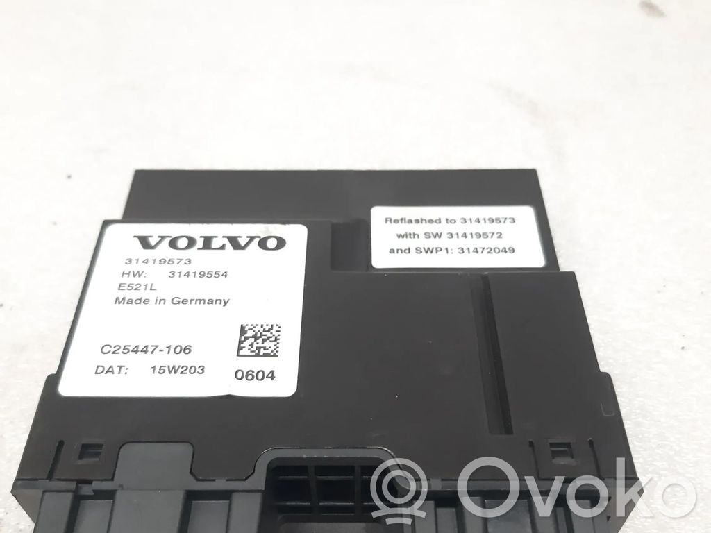 Tailgate/trunk control unit/module   31419573