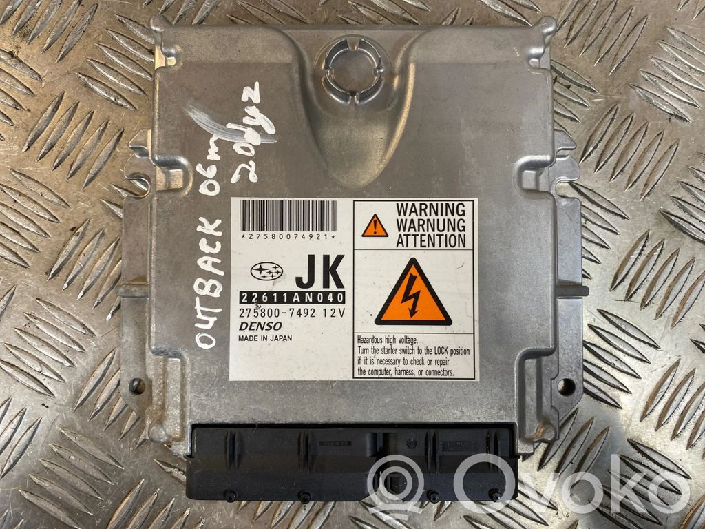 Subaru Outback Engine control unit/module 