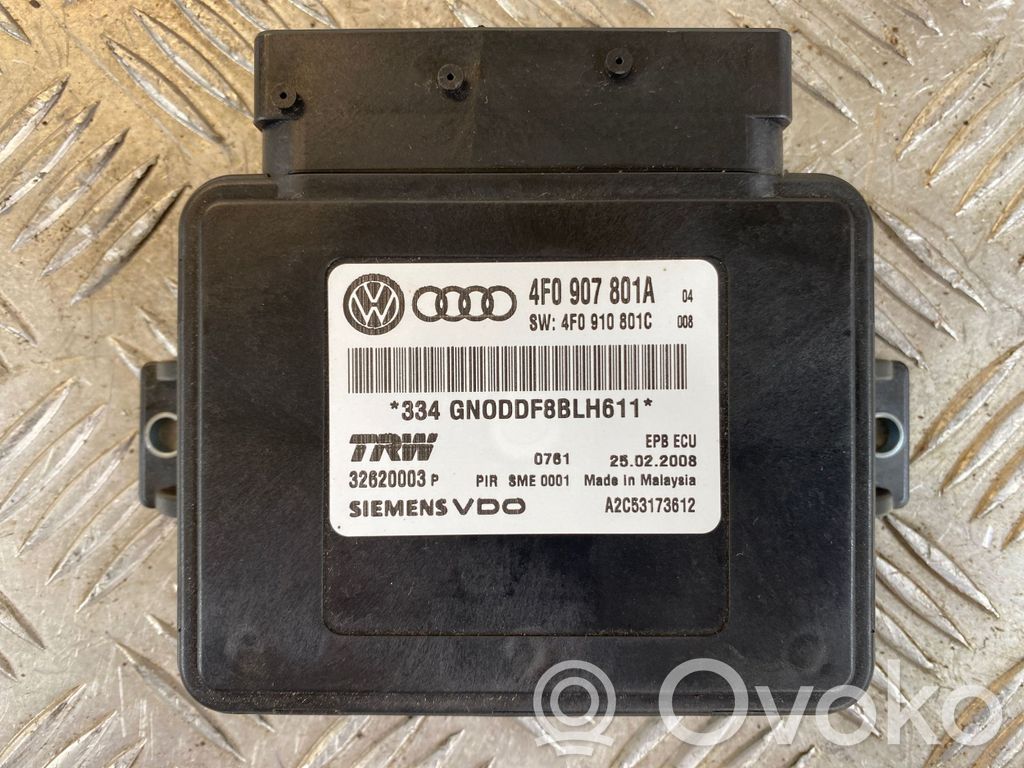 Audi A6 S6 C6 4F Brake system control unit/module 