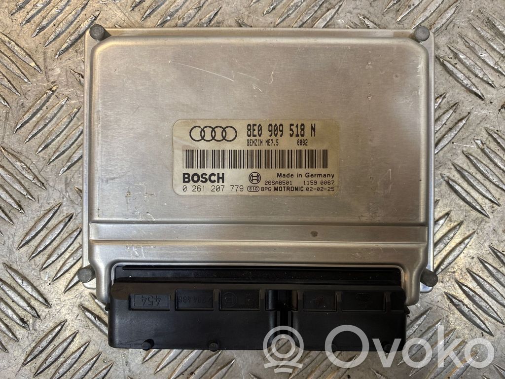 Audi A4 S4 B6 8E 8H Calculateur moteur ECU 