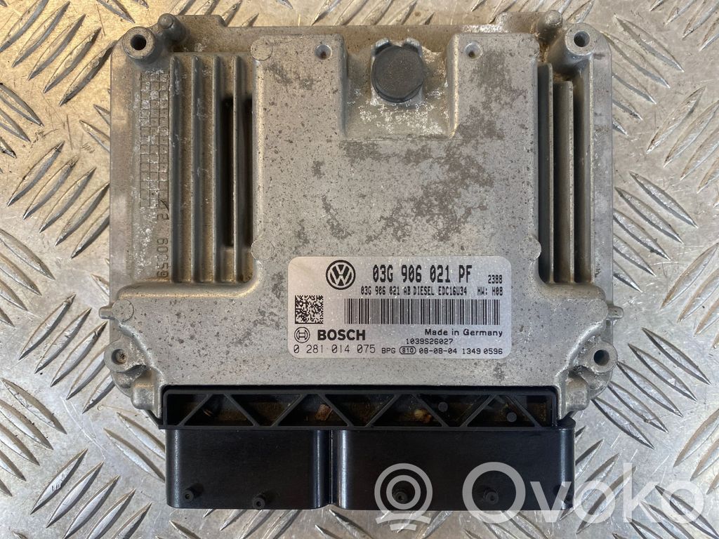 Volkswagen Caddy Engine control unit/module 