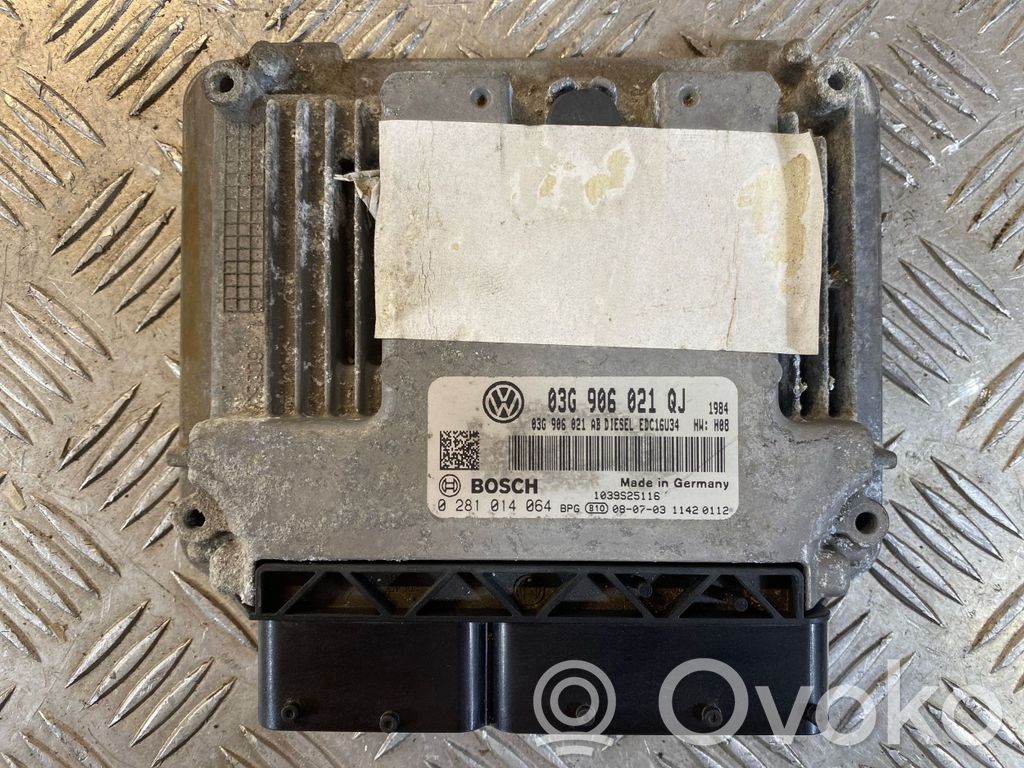 Volkswagen Golf V Engine control unit/module 