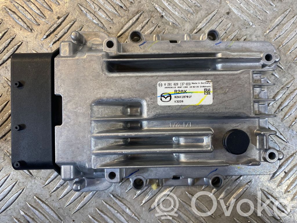 Mazda CX-7 Reducing agents exhaust control unit 