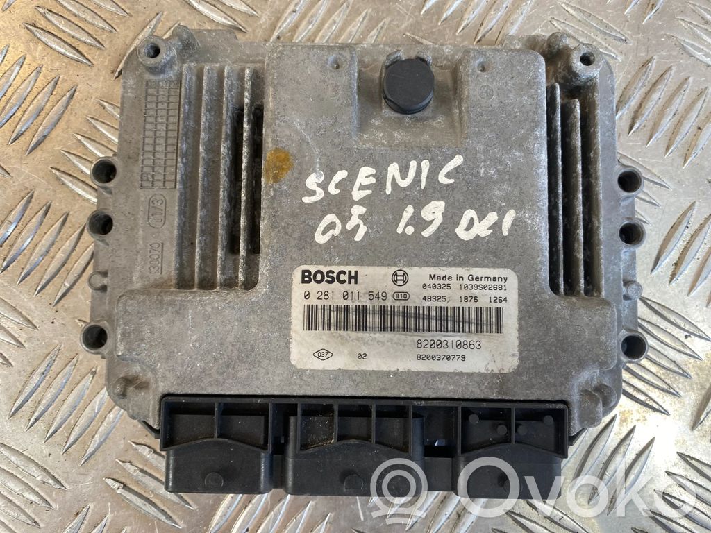 Renault Scenic II -  Grand scenic II Engine control unit/module 