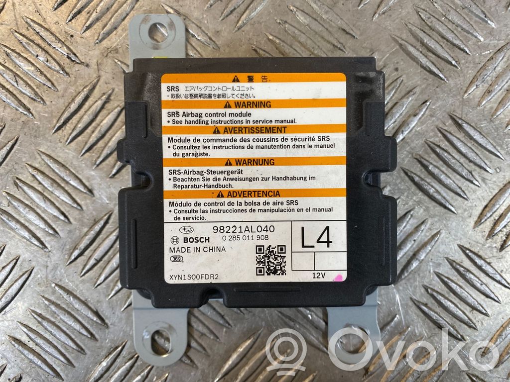 Subaru Outback (BS) Airbag control unit/module 