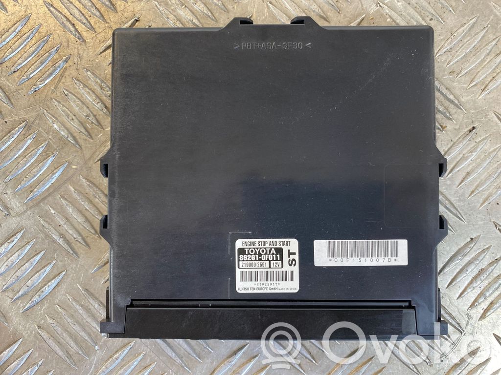 Toyota Verso Other control units/modules 