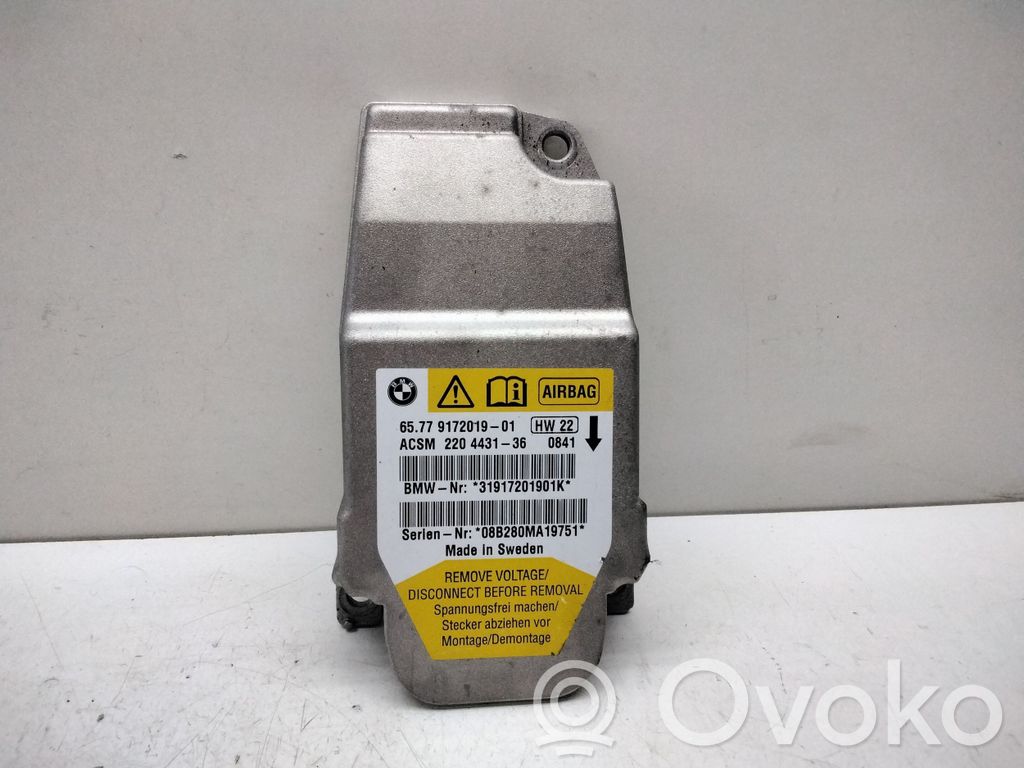 BMW 5 E60 E61 Airbag control unit/module 