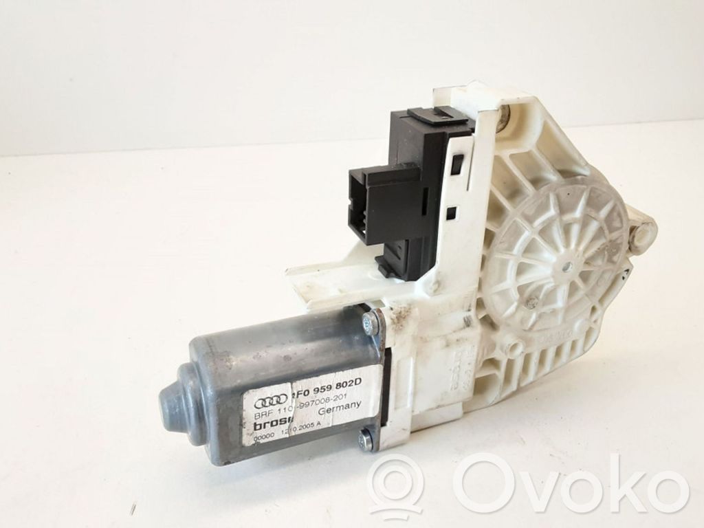 Audi A6 S6 C6 4F Front door window regulator motor 