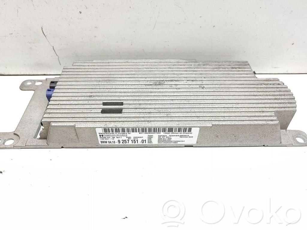 BMW 5 F10 F11 Bluetooth control unit module 