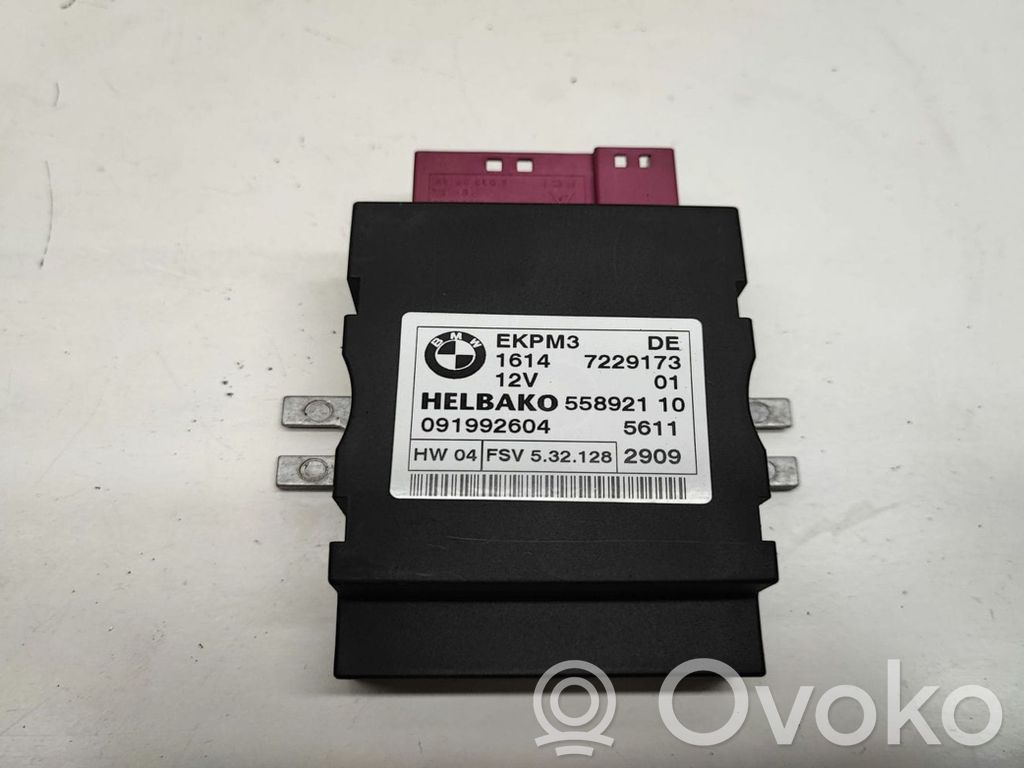 BMW 3 E90 E91 Fuel injection pump control unit/module 