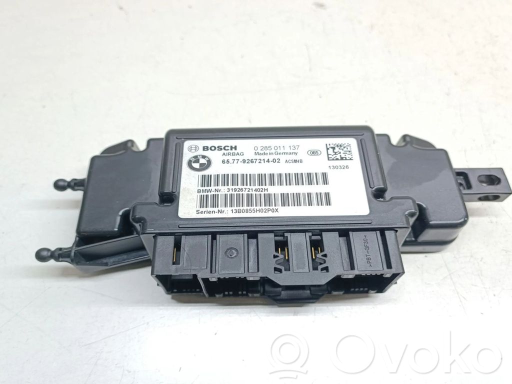 BMW 3 F30 F35 F31 Airbag control unit/module 