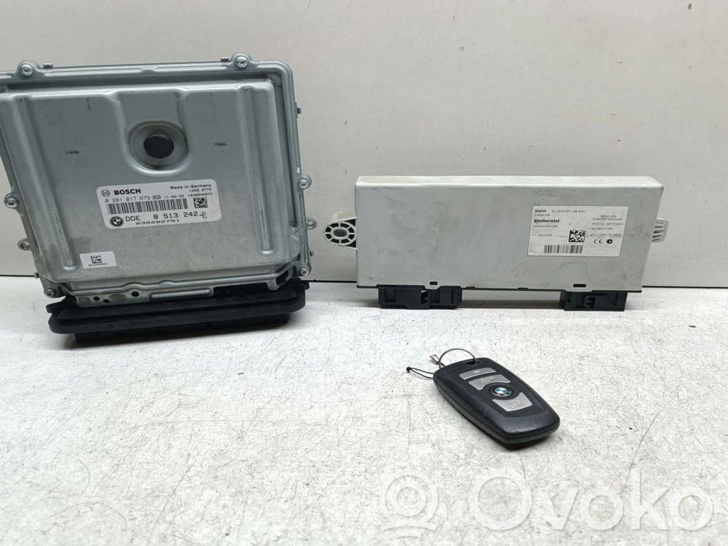 BMW 5 F10 F11 Engine ECU kit and lock set 