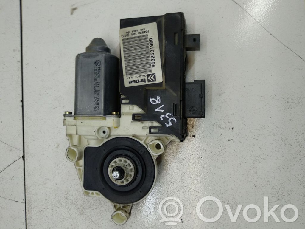 Silnik regulatora szyby drzwi przednich   9632531980