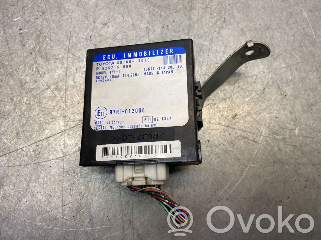 Toyota Corolla Verso E121 Immobilizer control unit/module 