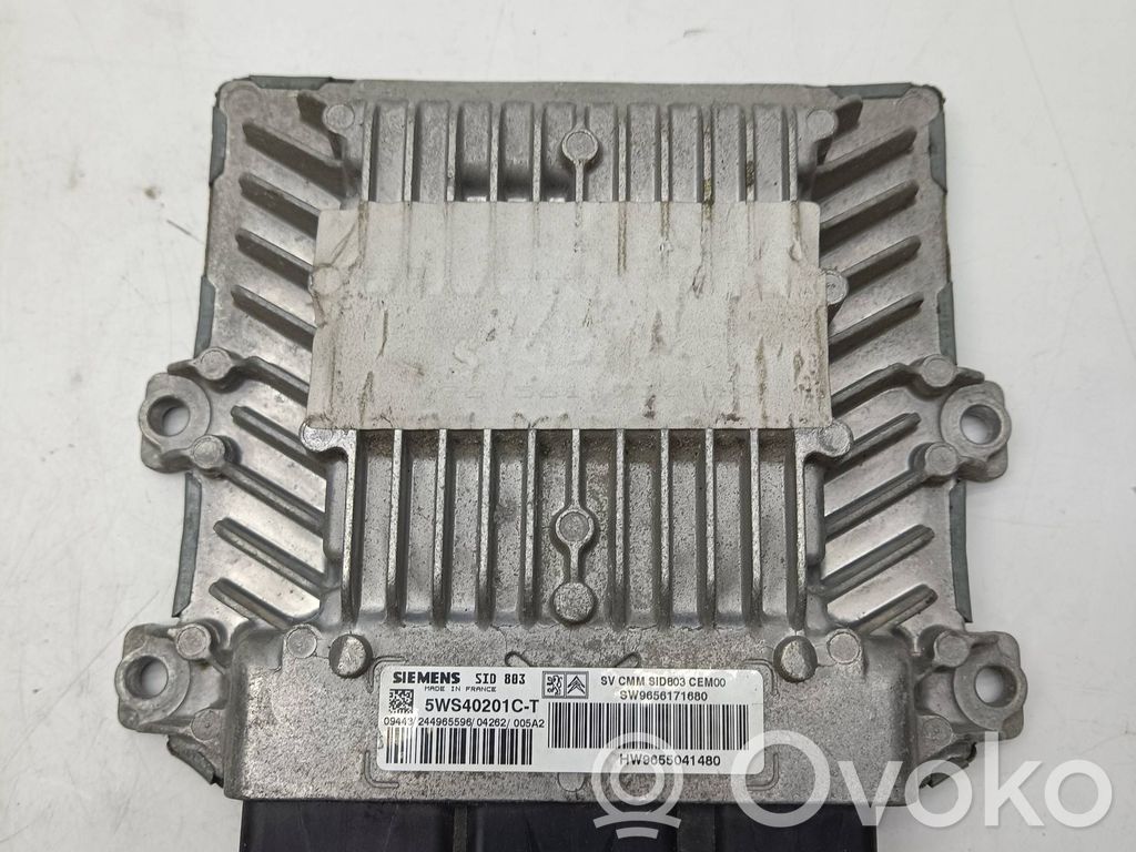 Citroen C4 I Engine control unit/module 