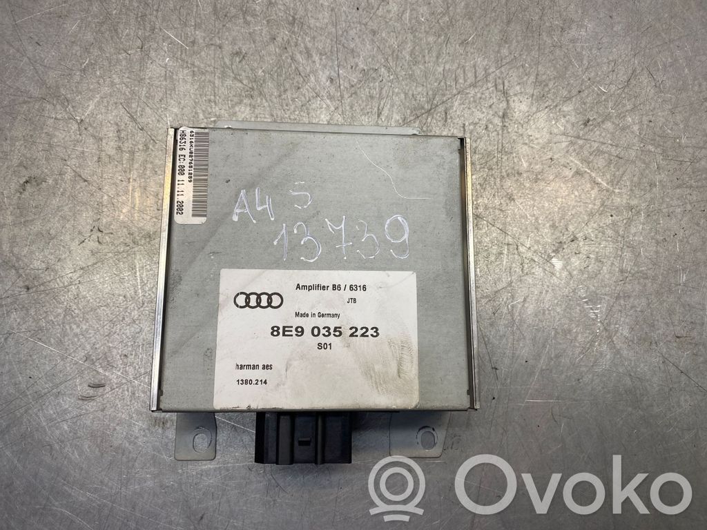 Audi A4 S4 B6 8E 8H Vahvistin 