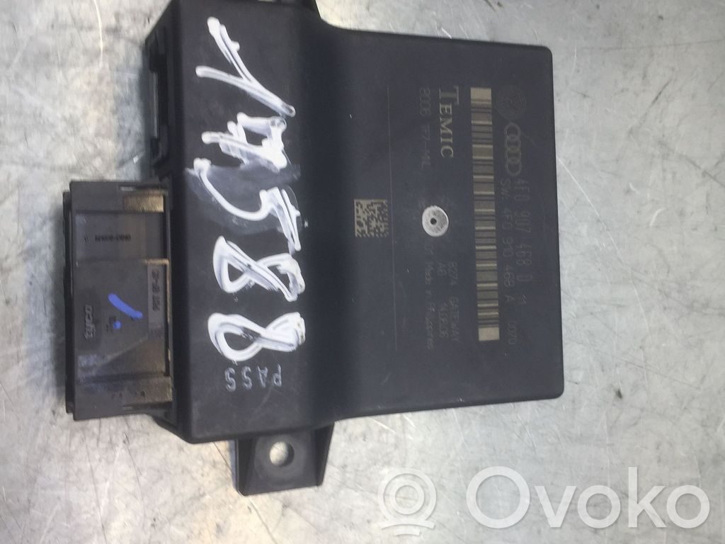 Audi A6 S6 C6 4F Gateway control module 