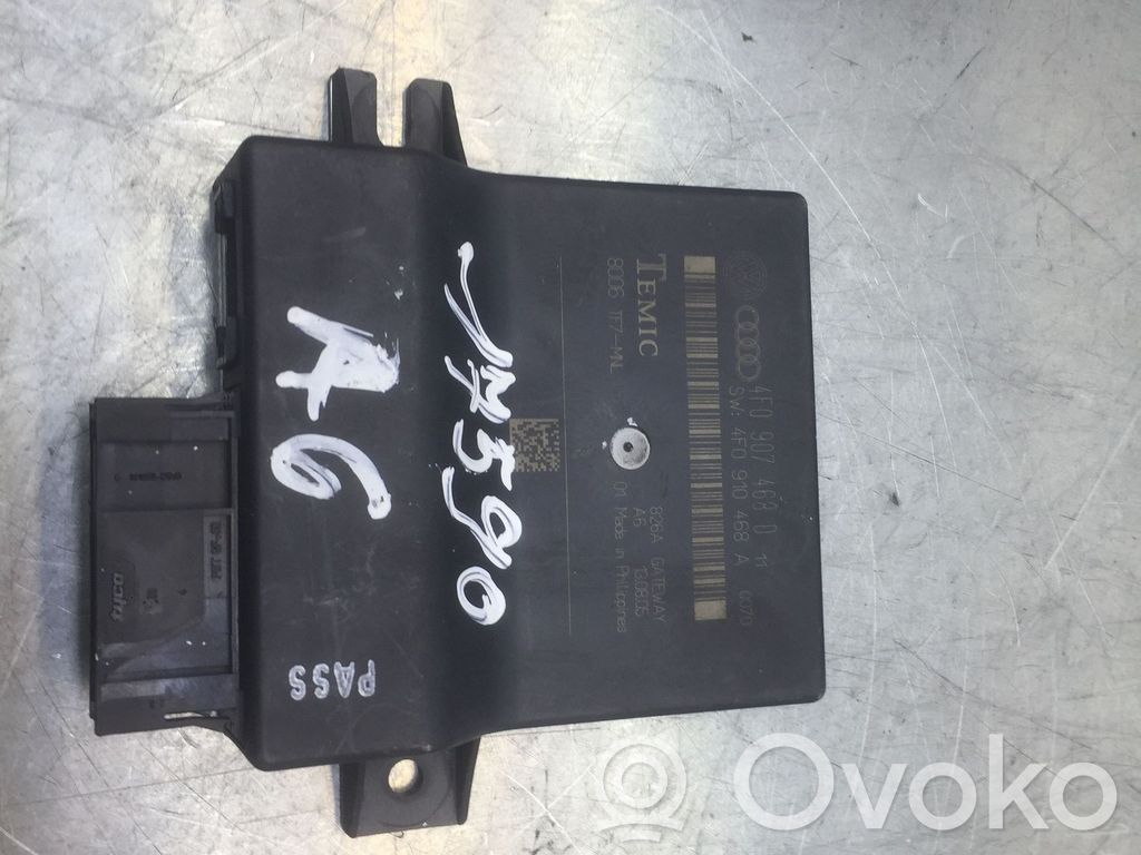 Audi A6 S6 C6 4F Gateway control module 