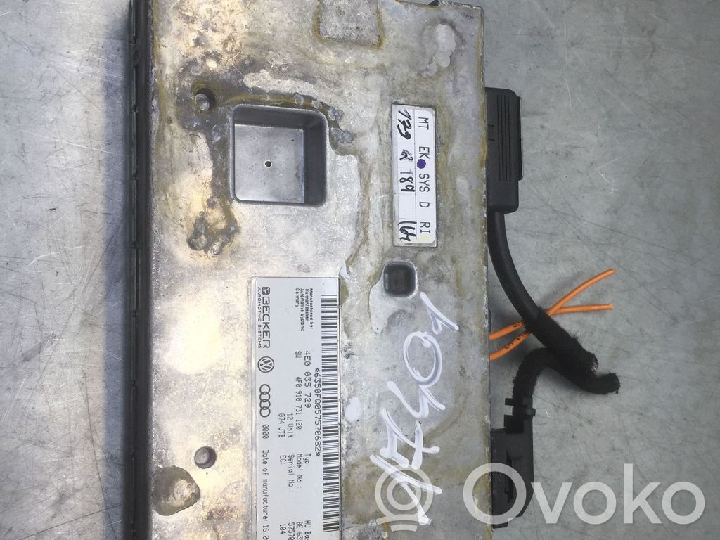 Audi A6 S6 C6 4F MMI control unit 