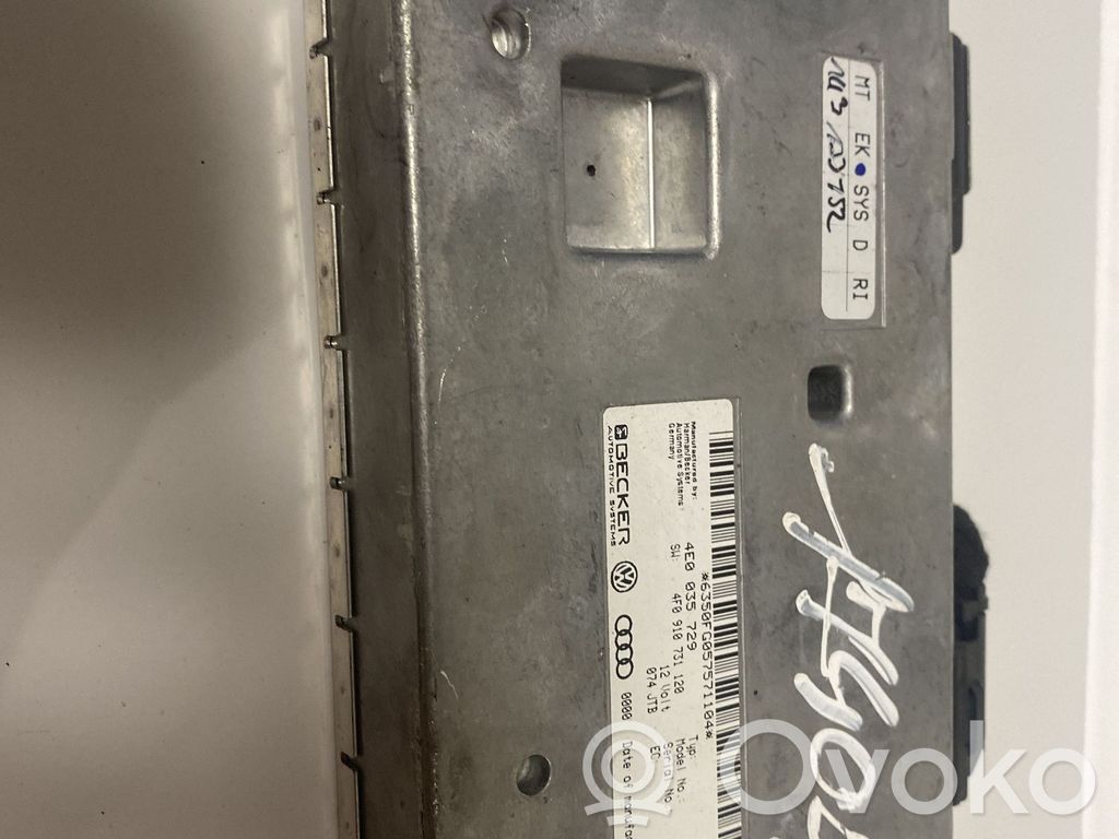 Audi A6 S6 C6 4F MMI control unit 